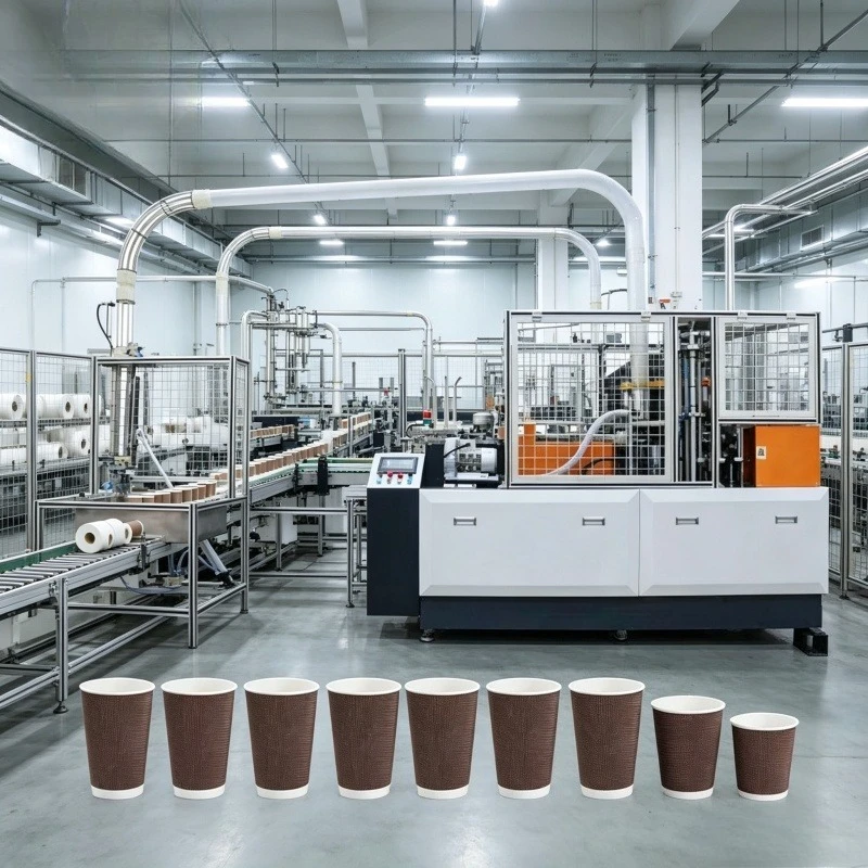 Hot Selling High Speed Paper Cup Machine 130pcs/min for Disposable Drink Cups