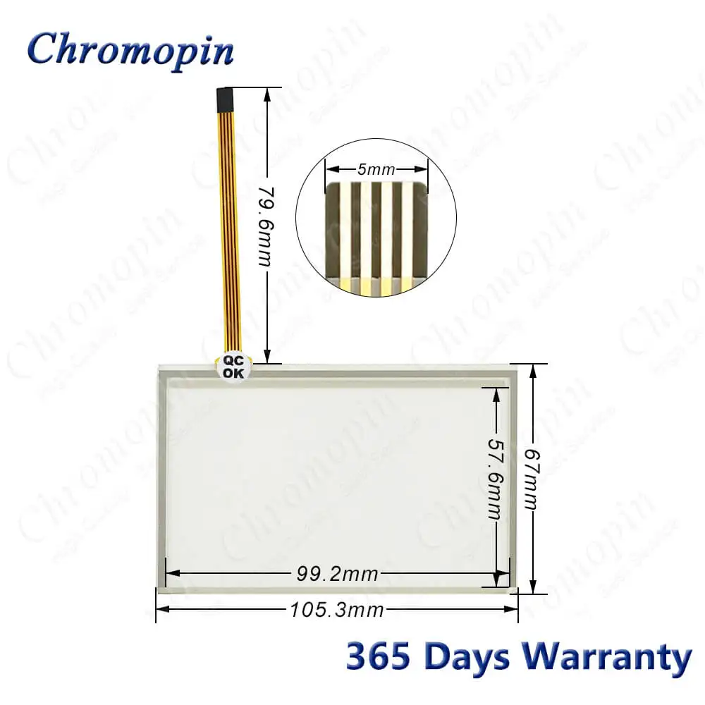 for AMT 10848 91.10848.000 1070-0485-01 Touch Screen Panel Glass Digitizer for AMT10848 91-10848-000 1070.0485.01 Touchscreen