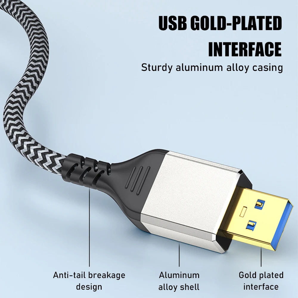 Usb Extension Cable 5m 3m 2m 1m 5Gbps High Speed Extensor Usb 3 0 Male to Female Extension Cord for Keyboard Printer U Disk