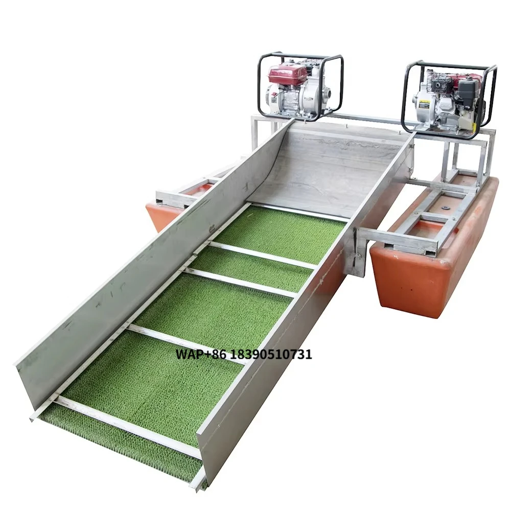 

River gold dredger Sand suction dredger Mini gold dredger Portable