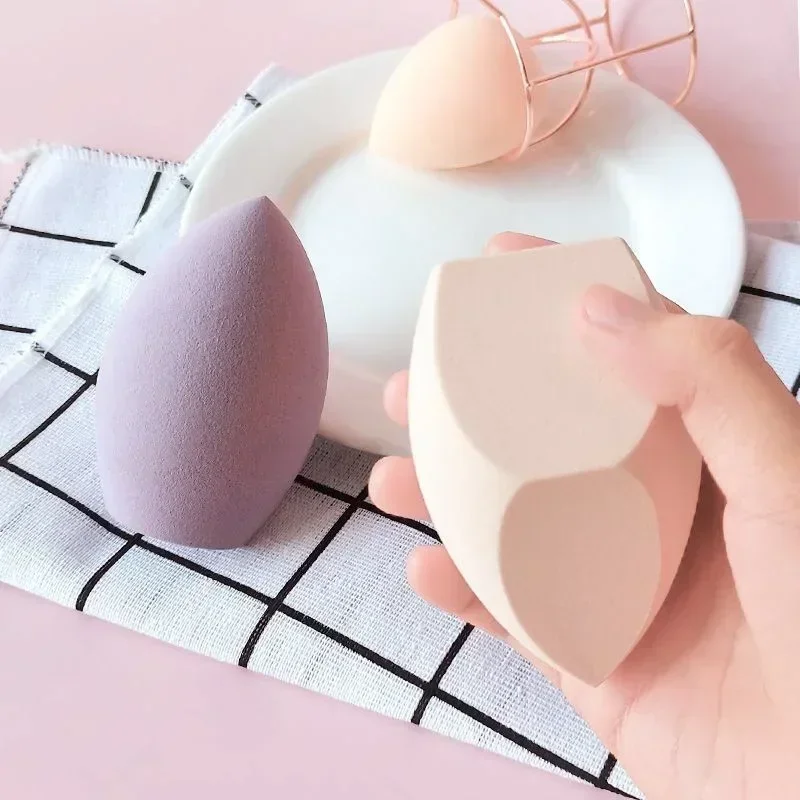 1/2Pc Big Size Makeup Sponge Puff Foundation Cosmetic Puff Wet And Dry Dual Use Soft Makeup Foundation Sponge Puff Make Up Puffs