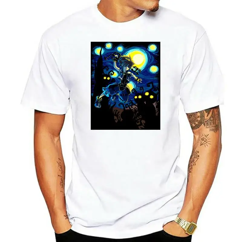 Men tshirt  Starry Sora Night   Nerd   T Shirt(1) Printed T-Shirt tees top