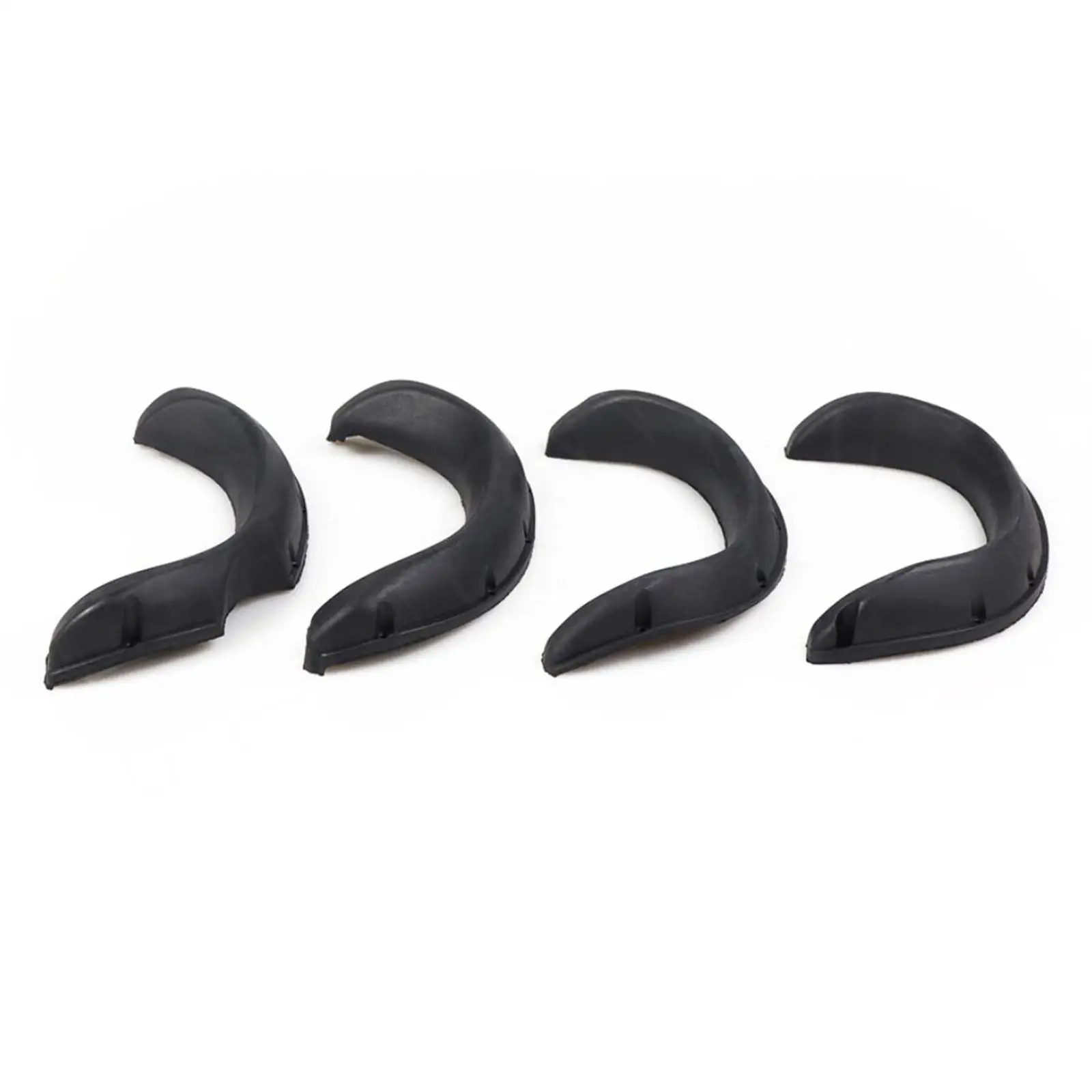Rubber Fender for 1/10 RC Crawler Truck Body Kit Upgrade Parts RC4WD TF2 Bruiser Black