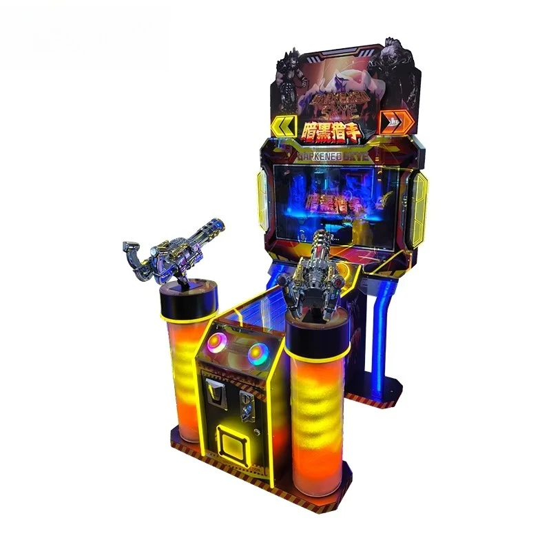 Manufacturer Hot Selling 2 Players Gun Shooting Simulator Amusement Game Machines Ticket Redemption Arcade Machine