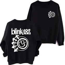 Blink 182 Logo Crewneck Sweatshirt Hoodie Man Woman Graphic Sweatshirts Pullover Plus Size Unisex Pullover Women Clothing