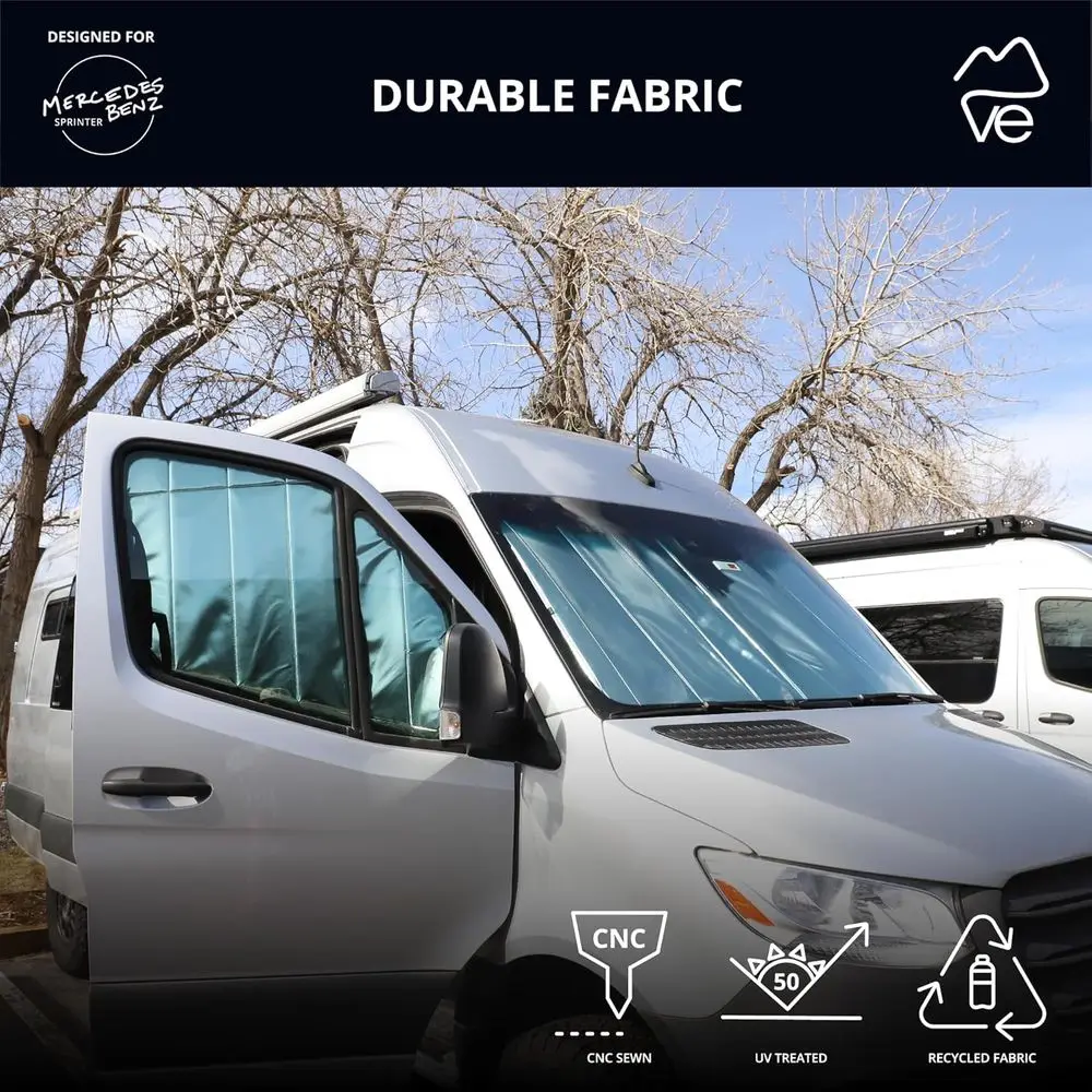 أغطية عازلة للتعتيم المغناطيسي لأبواب أمامية مرسيدس بنز VS30 الحالية لعام 2019، رمادي فحمي #4