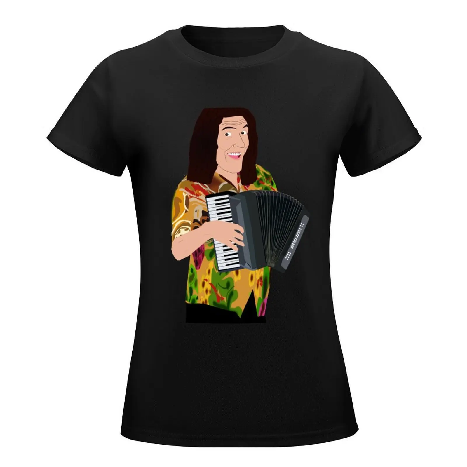 Weird Al Yankovic T-Shirt vintage clothes funny Blouse lady clothes t shirt for Women