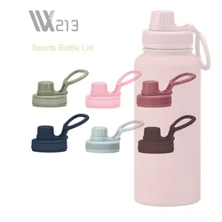 Large Capacity Thermos Cup Cover, Convenient Handle, Outdoor Sports Water Bottle Lid/Cap, 1L, 2025, New