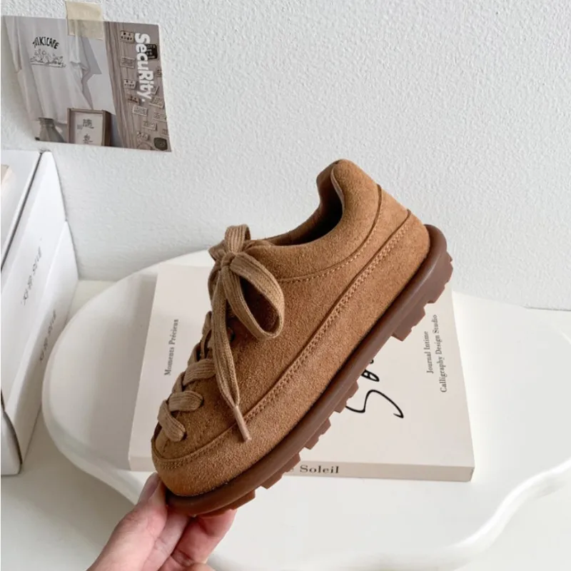 2025 autumn winter new children's bread shoes boys' soft comfortable casual shoes girls' babies' soft soled bean shoes Size21-30