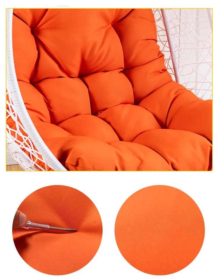 Swing Hanging Basket Seat With Pillow Thicken Nest Cushion Egg Chair Pad Garden Balcony Rocking Chair Silla Cushion（No Chair） - view 5