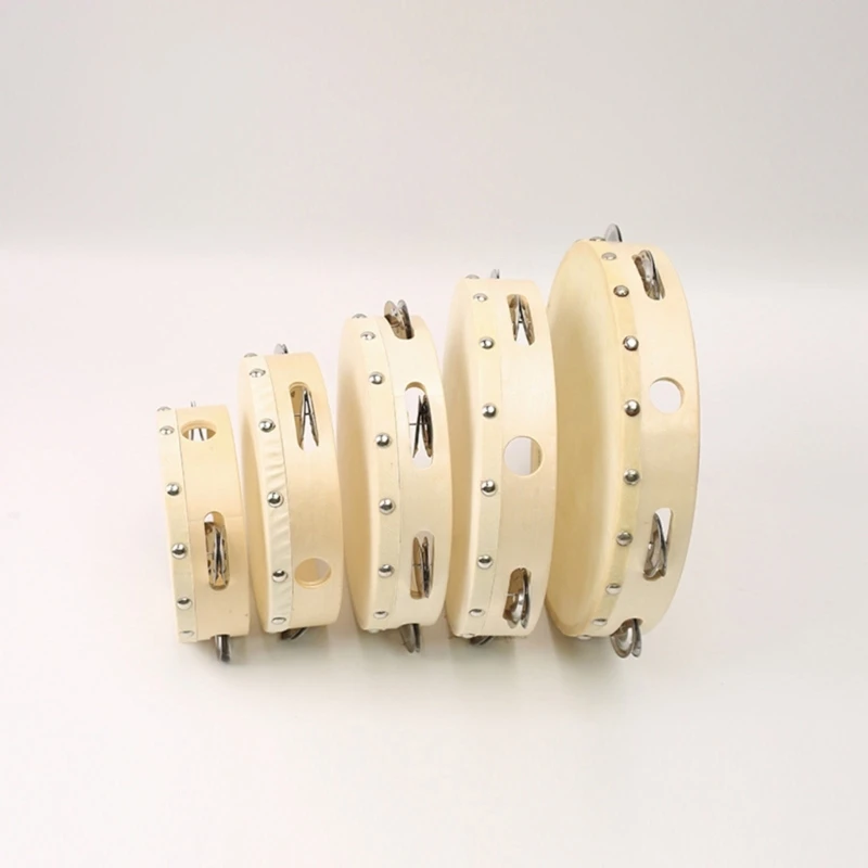 

Natural Musical Instruments Ergonomic Tambourines Perfect for Professional