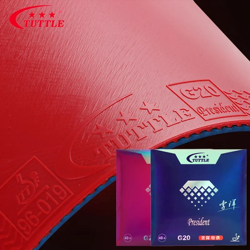 TUTTLE G20 Table Tennis Rubber Pimples-in No-Sticky Rubber ITTF Approved Brushed Ping Pong Rubber with Cake Sponge Quick Attack