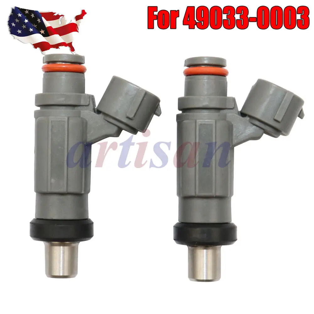 

2X Fits for 2004 2005 Kawasaki ZX10R ZX12R Ninja VN2000 Fuel Injector 49033-0003