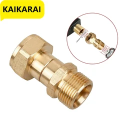 Pressure Washer Swivel Joint  Male M22 Hose Adapter Kink Free Gun and Hose Connection 14mm Internal Thread for Car Cleaning