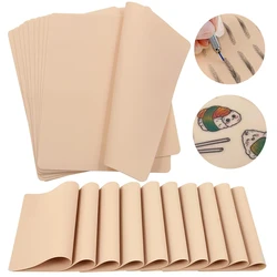30/15/5/1PCS Tattoo Skin Fake Skin Practice Skin Double Sided Silicone Practice Skin Beginners Tattoo Permanent Makeup Fake Skin