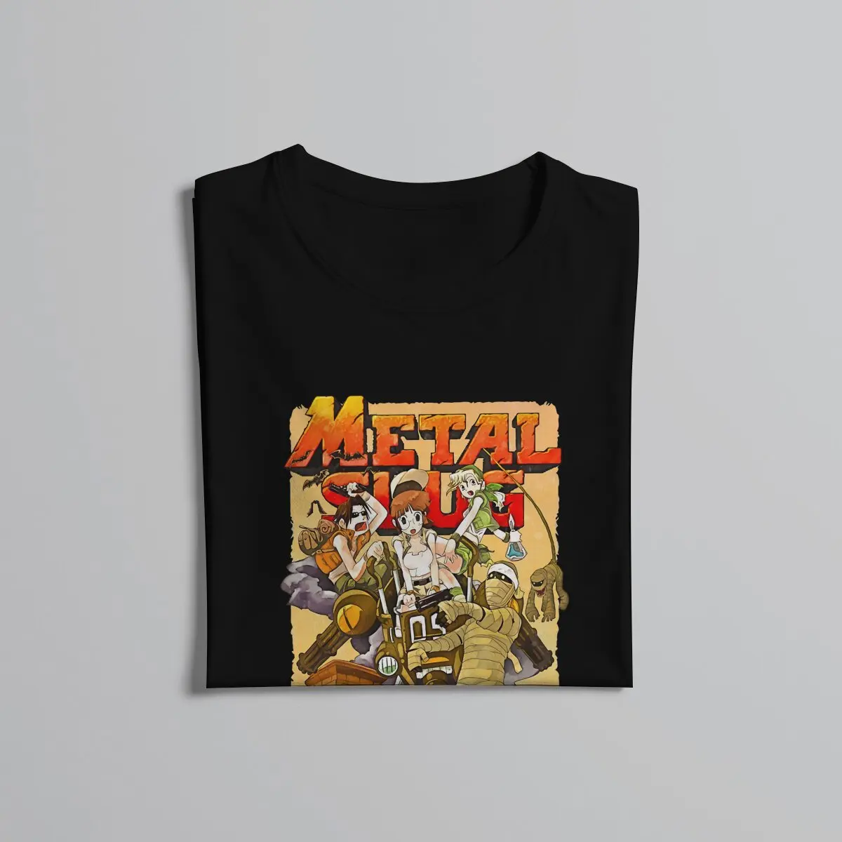 Metal Slug Game Legendary T Shirt Grunge Men Tees Summer Clothing Polyester Crewneck TShirt