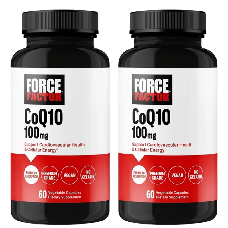CoQ10 Supplement - Supports Heart and Cardiovascular Health, Anti-Aging, Energy Supplement, Gluten-Free, Non-GMO