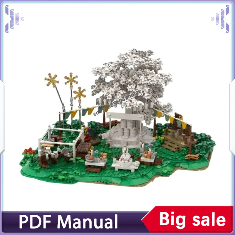 Rivendell Expansion MOC-bouwstenen voor set 10316 Elven Scene Assembly Bricks Kit Collection Gift