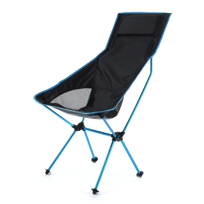 Tragbarer klappbarer Campings tuhl Outdoor Moon Chair zusammen klappbarer Fuß hocker zum Wandern Picknick Angels tühle Sitz