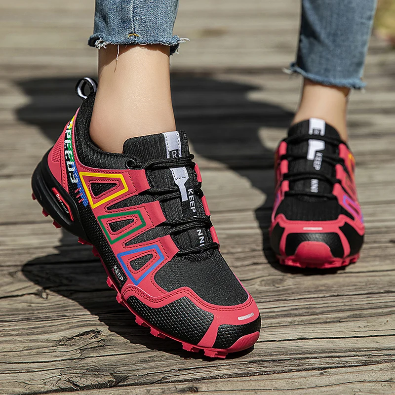 Women's Hiking Shoes Waterproof Outdoor Sports Shoes Women's Walking Travel Sports Shoes Bicycle Sports Shoes Running Shoes image 6