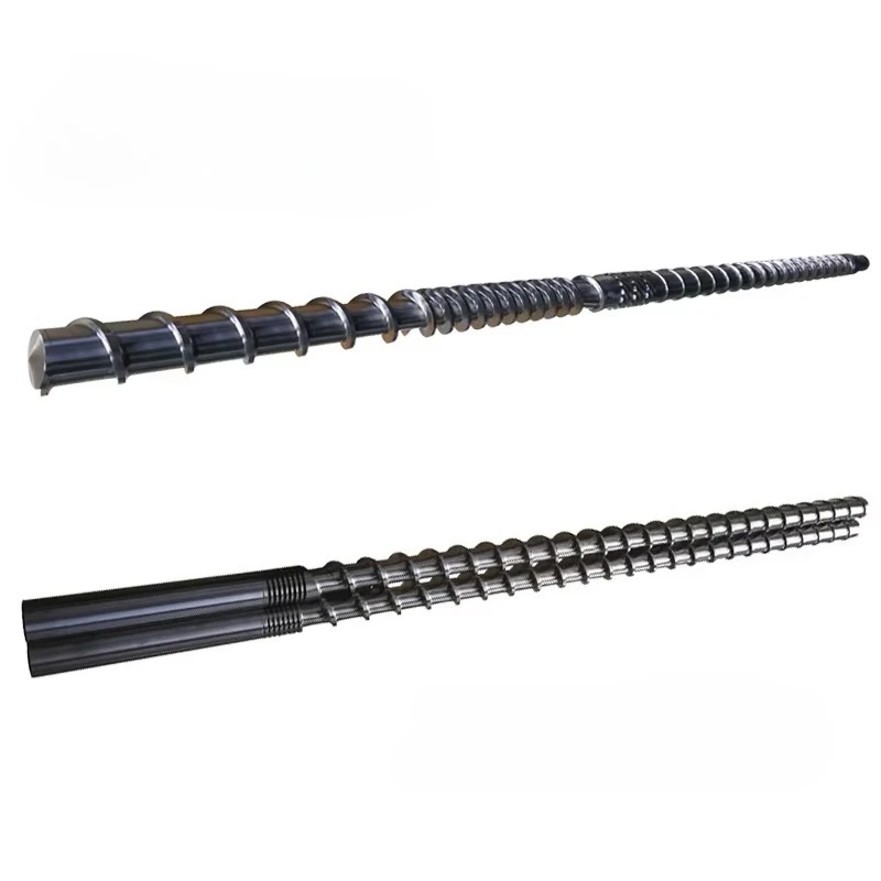 

Super-Hard Tungsten Carbide Bimetallic Screw for HDPE/LDPE/LLDPE Blown Film Extruders Plastic & Rubber Machinery Parts