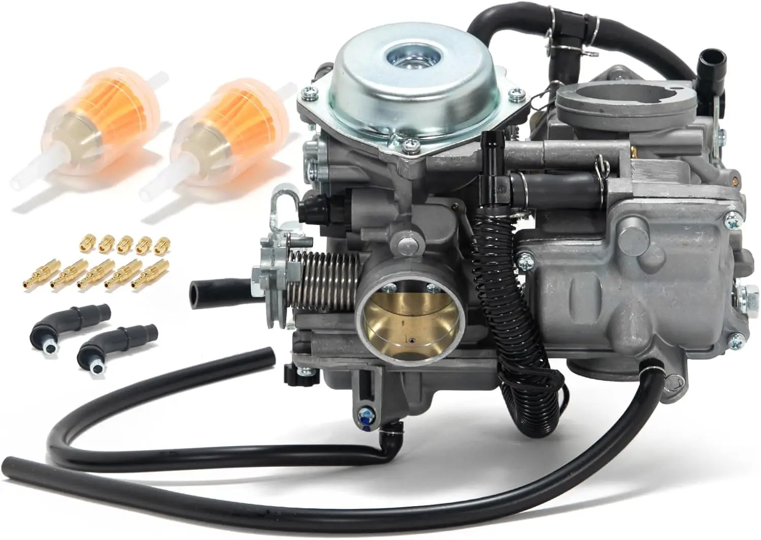 Carburador Doble para Honda Shadow VLX 600 VT600CD Deluxe 1988-1998 Reemplazo OEM #   16100-MR1-673, 16100-MR1-672, 16101-MY0-670