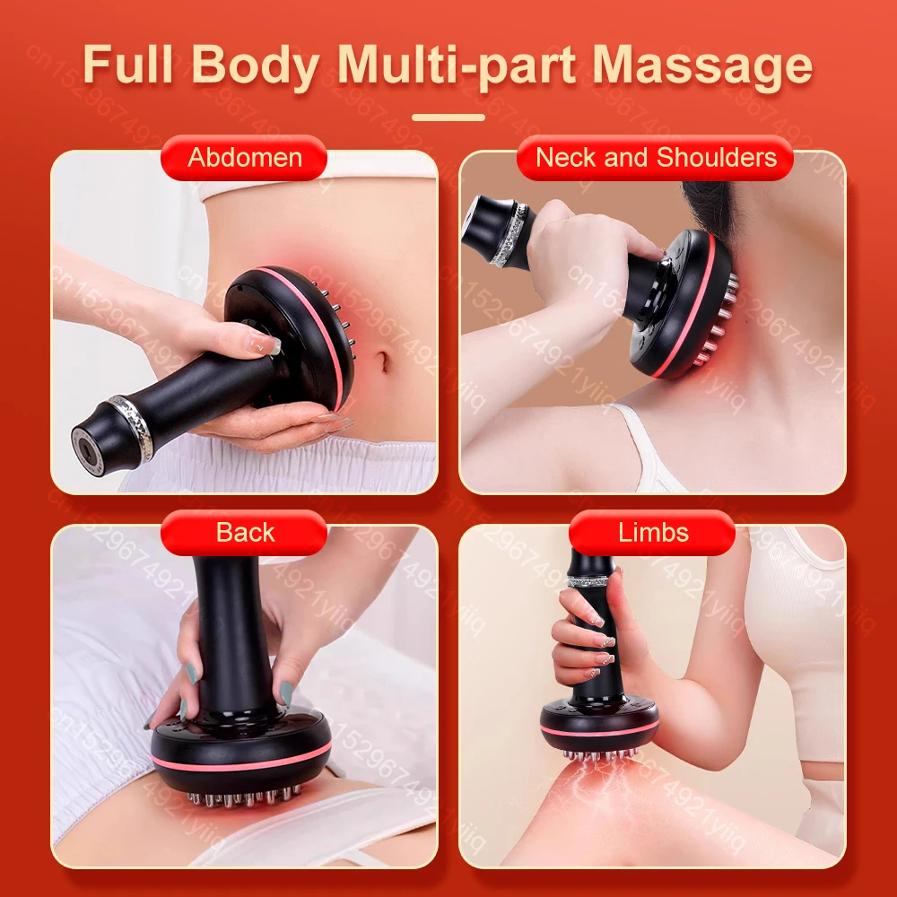 Body Slim Massager Infrared Therapy Gua Sha Scraping Anti Cellulite Fat Burner Beauty Shaping Weight Loss Electro stimulator