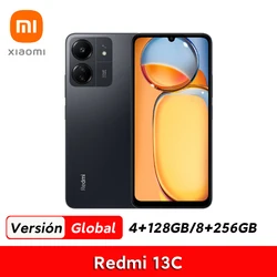 Xiaomi Redmi 13C Smartphone, MTK Helio G85, Cámara triple de 50MP con IA, Pantalla de 6,74