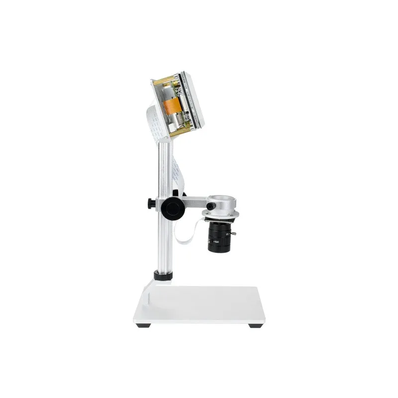 Pi4 Microscope Acce,Raspberry Pi Microscope Kit, 12MP Visual Magnification, Microscope Screen Bracket