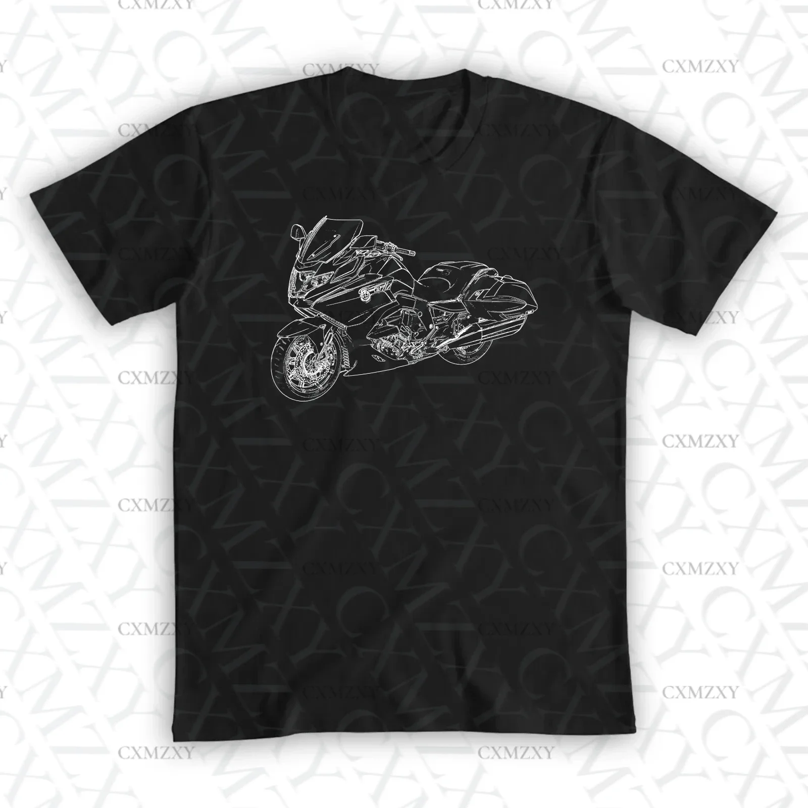 

Men T Shirt Casual K1600B Portrait Logo T-shirt Graphic Summer Short Sleeves 100% Cotton S-3XL Cool Tee