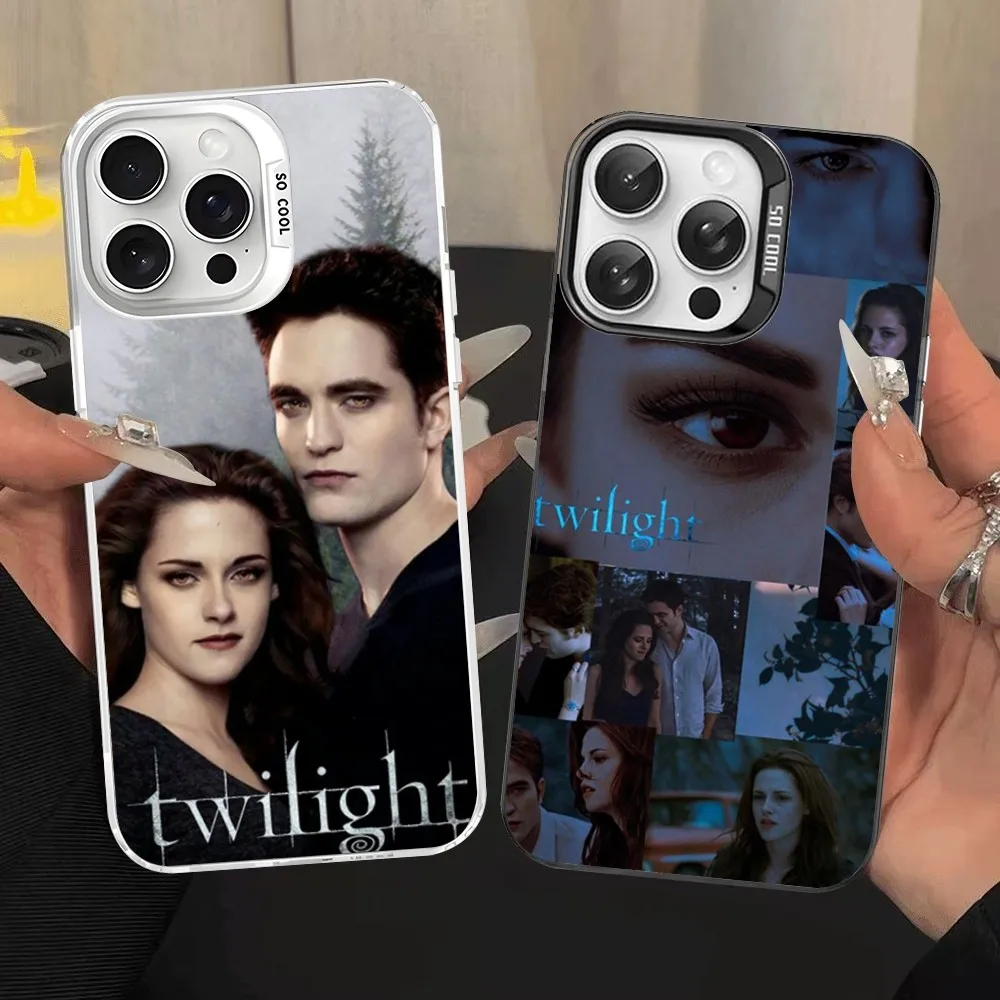 TV Twilight Isabella Edward Cullen Phone Case For IPhone 16 15 14 13 12 11 Pro Max XSMAX 8 7 Plus Matte Shockproof Back Cover