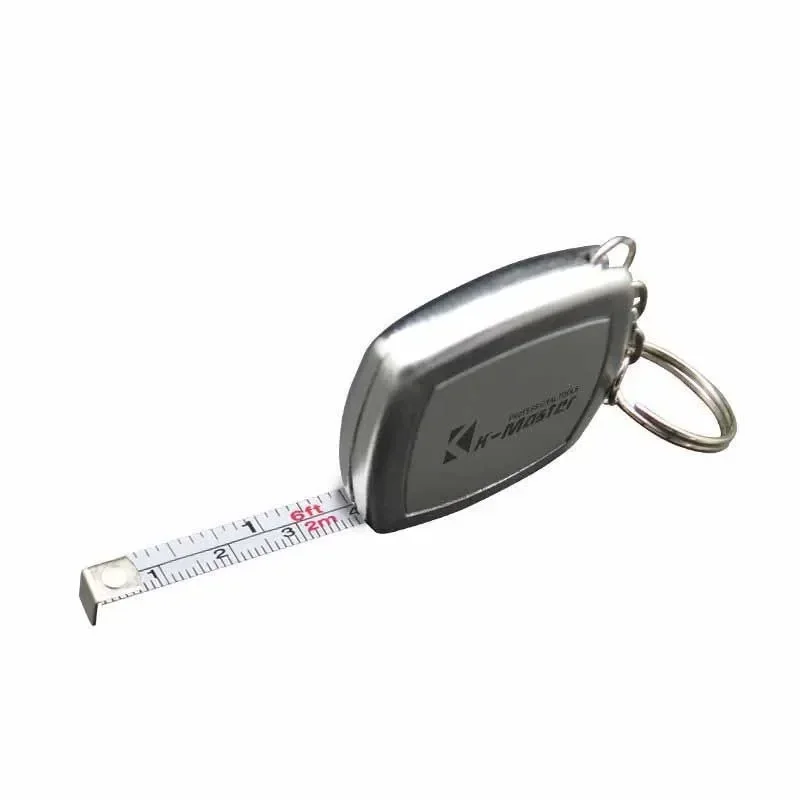 2 Meters Small Tape Measure Key Ring Small Steel Tape Measure Mini Pocket Portable Compact Carry Around Mini Tape Measure