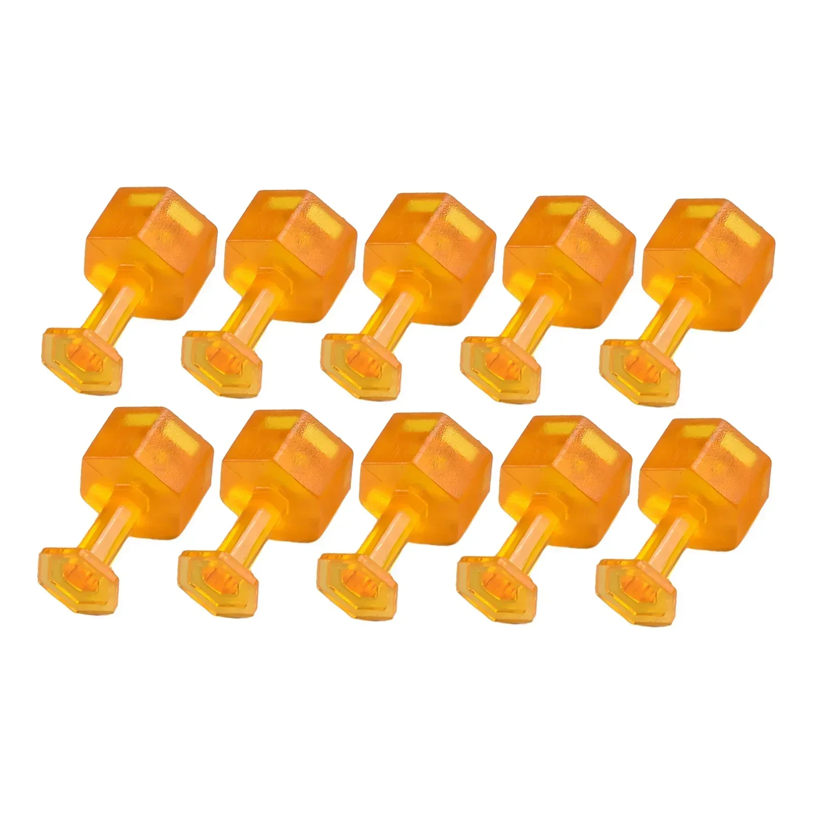 10pcs S/M/L Three Model Size Glue Tabs Dent Removal Tools Positive Hexagon  Auto Paintless Dent Repair Maintenance Tools