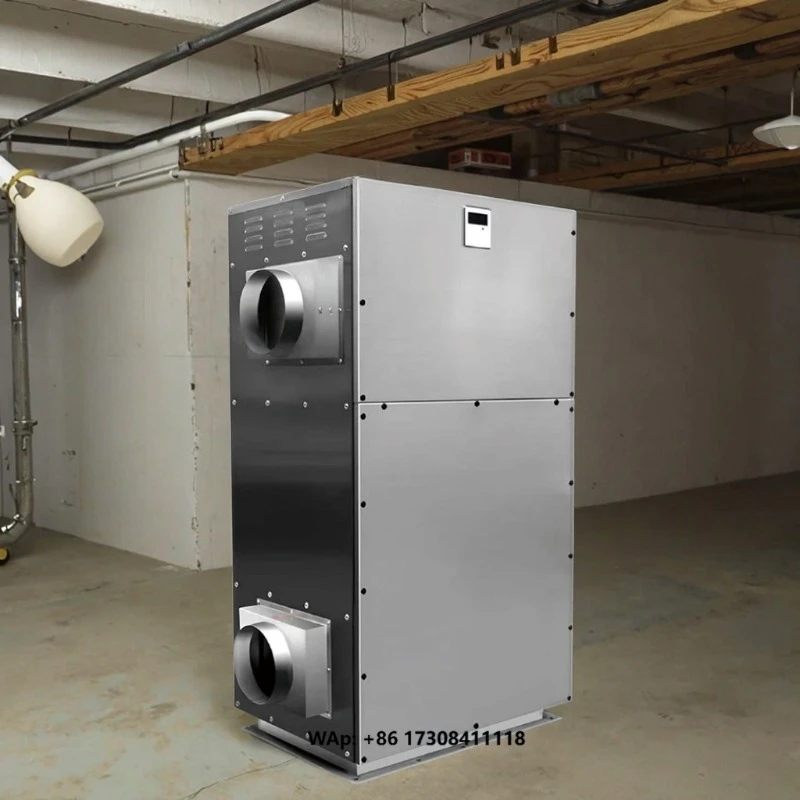3KG/H 650m³/H Airflow 5000W Commercial Rotary Industrial Desiccant Rotor Dehumidifier Dryer for Large Warehouse