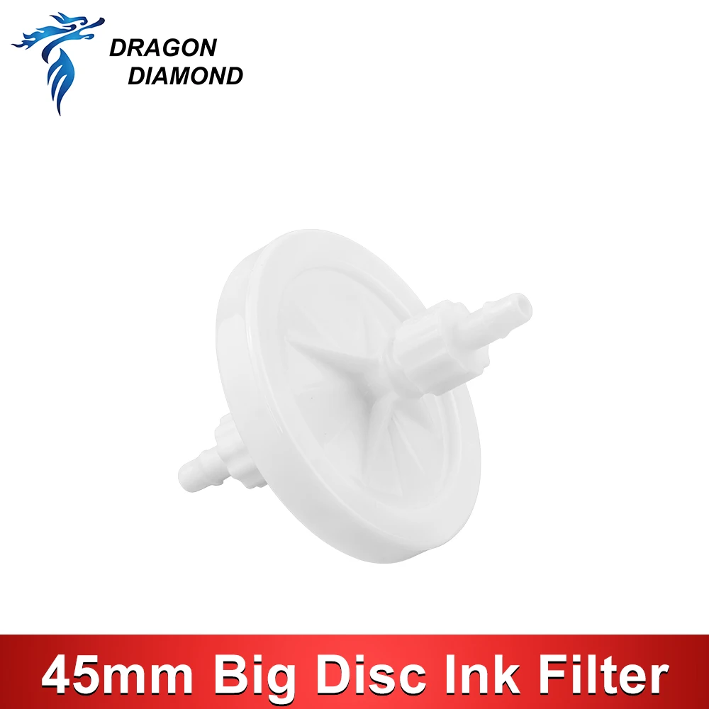 

45mm size big disc ink filter for Infiniti Challenger ICONTEK CRYSTALJET Myjet Wit-color Gongzheng solvent ink printer