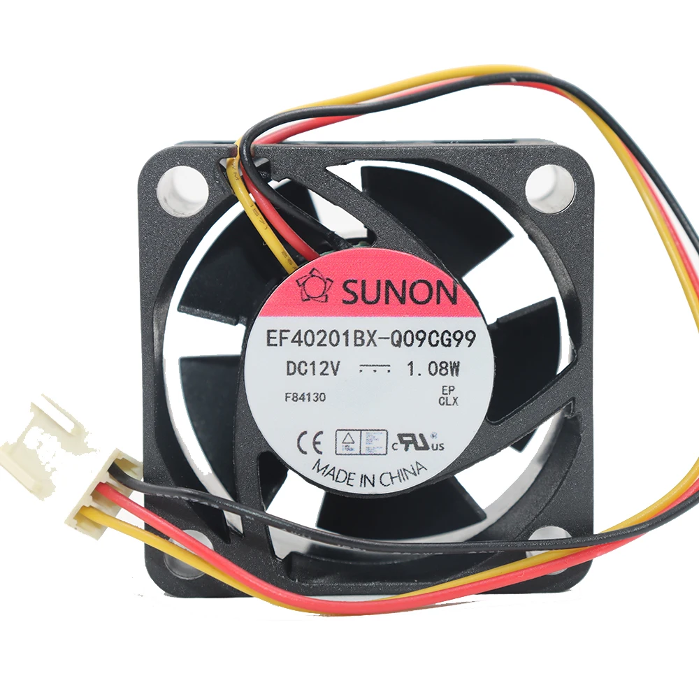 

Вентилятор Sunon EF40201BX-Q09C-G99 12В 1.08Вт 40x20x4см с радиатором - прямоугольная конфигурация контактов для систем охлаждения электроники