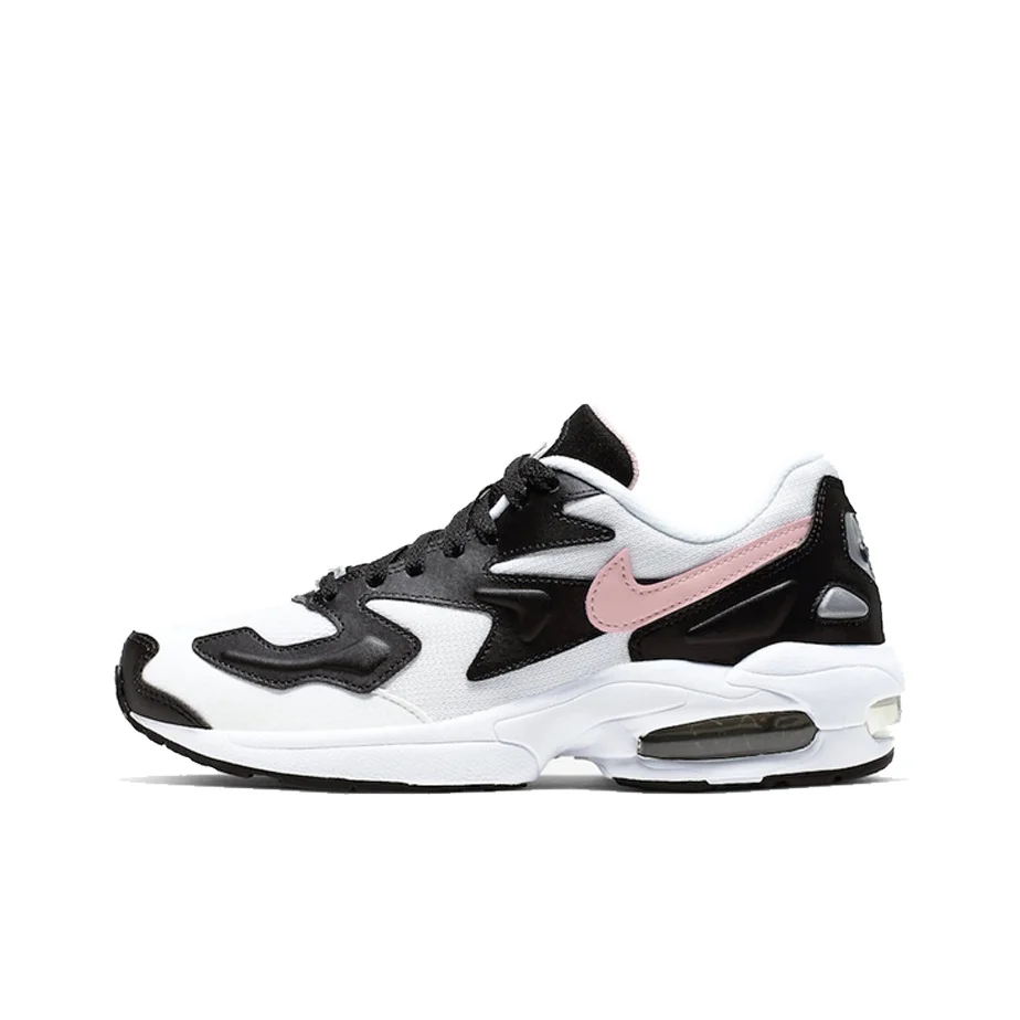 

Nike Air Max2 Light White Bleached Coral Black Women's AO3195-101