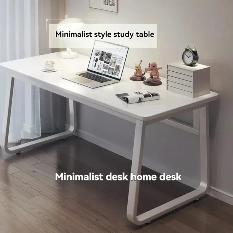 Scrivania per uso domestico, scrivania per studenti, scrivania da studio, piccolo layout, scrivania da ufficio minimalista, scrivania da camera da letto, stile minimalista, compu