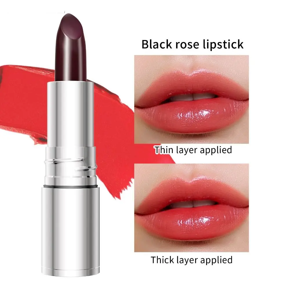 

Waterproof Temperature Color Changing Lipstick Shiny Hydrating Lip Care Cream Moisturizing Anti Drying Lip Gloss Cosmetics