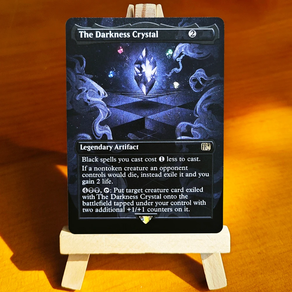 TCG Rare Exclusive Magical Game Holo Cards-The Fire/Darkness/Water/Wind/Earth Crystal