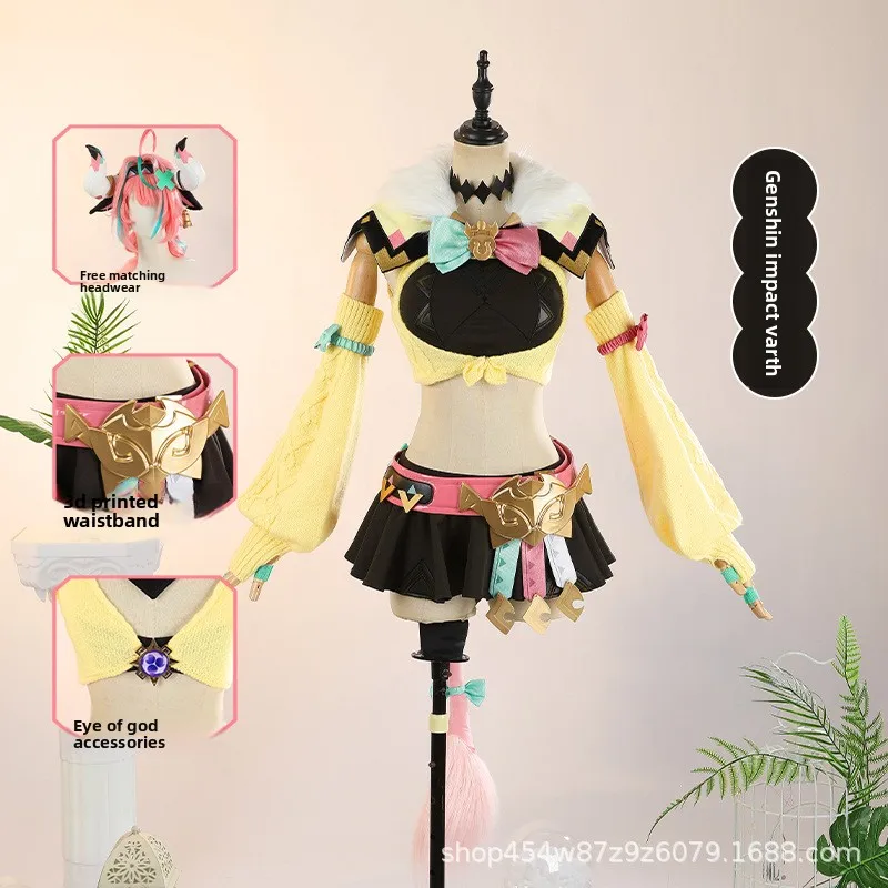 Nadehara deus cos terno valsa renata cosplay jogo anime traje feminino g5619