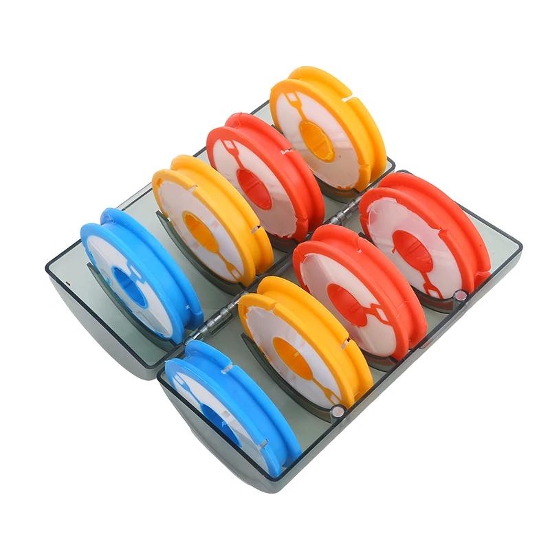 Rainbow Fishing Main Line Box Winding Board High Quality Fishing Box  Fishing Tools 6-10 Spindle Silicone Main Spool - AliExpress 18