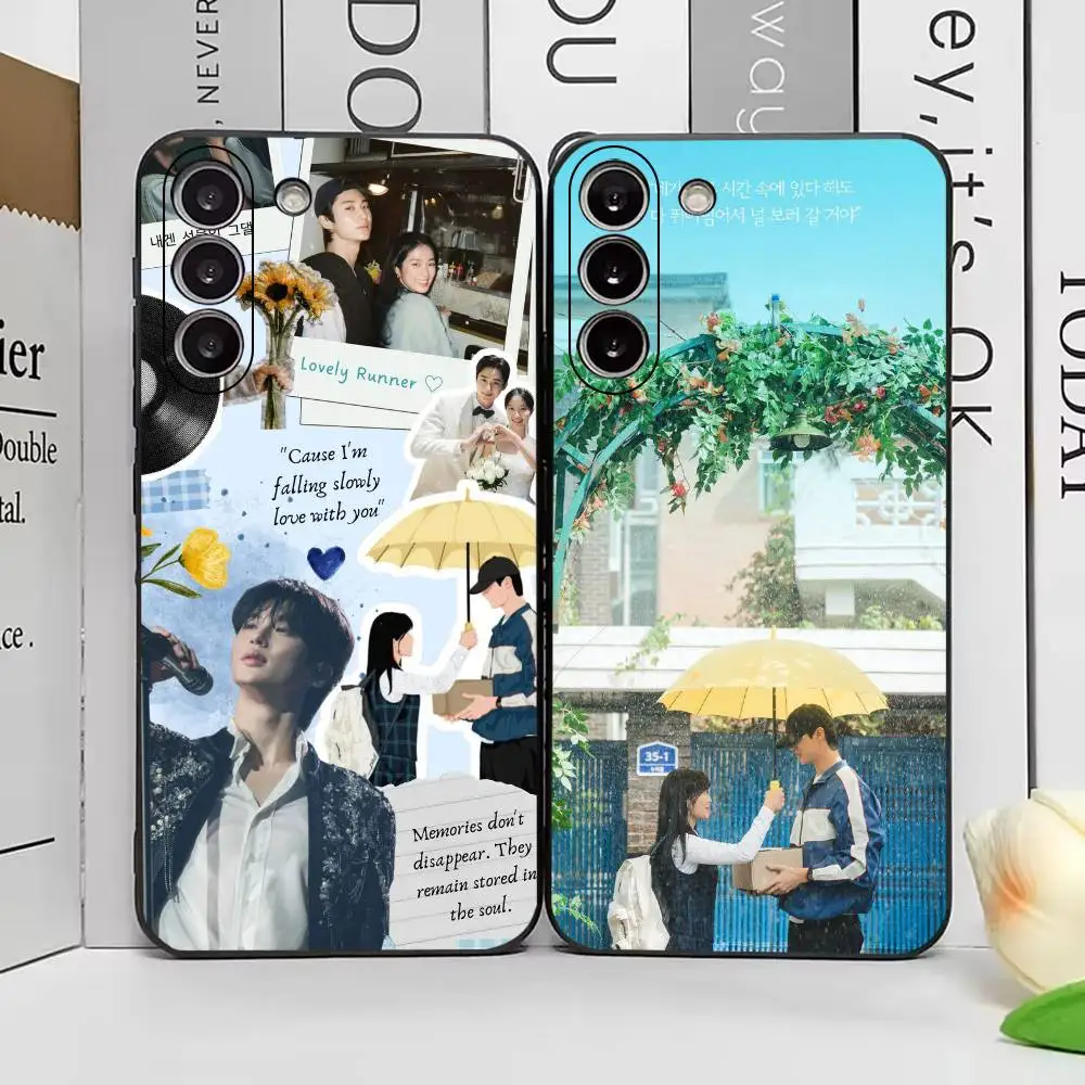 Hot Korea TV Lovely Runner  Phone Case For Samsung Galaxy A73,A72,A71,A70,A53,A52,A51,Soft Silicone Black Cover