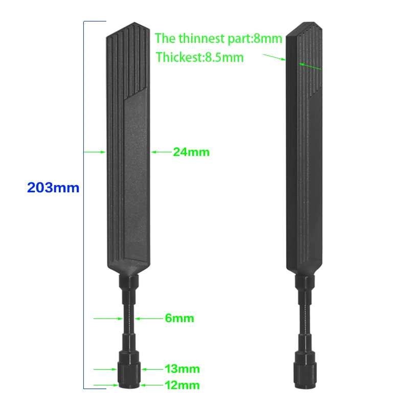 LORA 868MHZ/915MHZ High-gain Long-distance Receiving and Transmitting Wireless Device Signal Enhancement Spring Camel Nose Anten