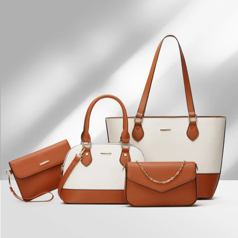 

Fashionable Mother-Daughter Set Bag Hot Sale Of The Season New Women Handbag Trendy Cross-Border Style PU Leather Mobile Phone