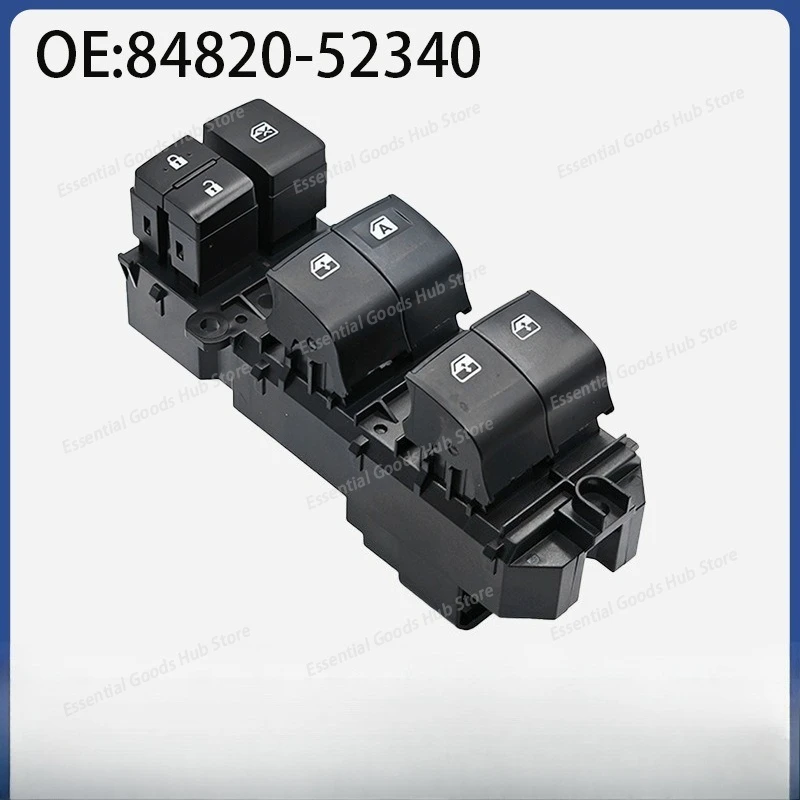 

84820-52340 подходит для кнопки-переключателя стеклоподъемника автомобиля Toyota Sienna MVP 2015-2020 годов выпуска.