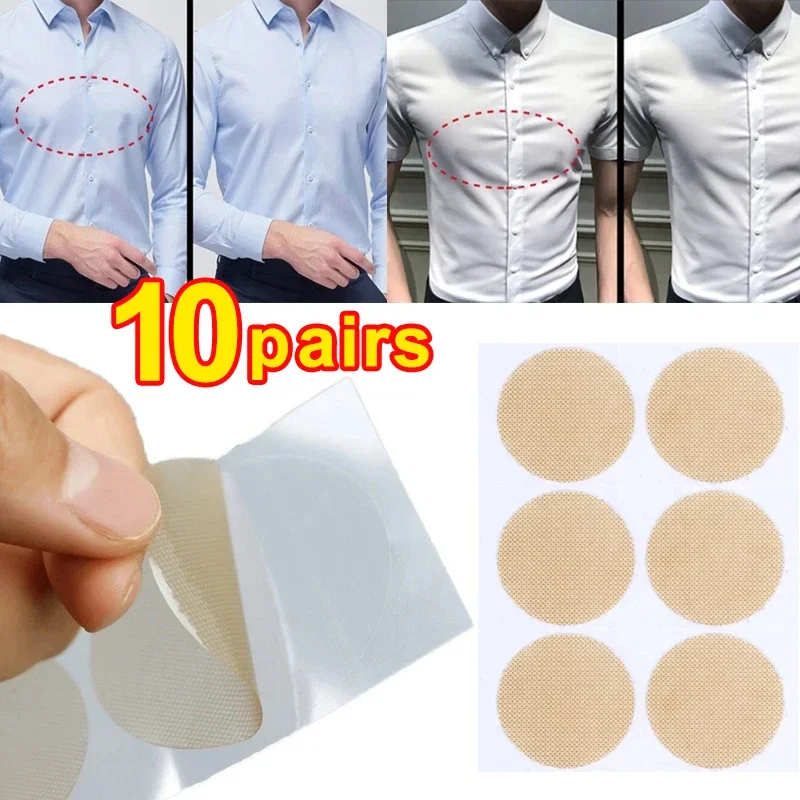 

10Pairs Men Nipple Cover Adhesive Stickers Bra Pad Breast Women Invisible Breast Lift Bra Running Protect Nipples Chest Stickers