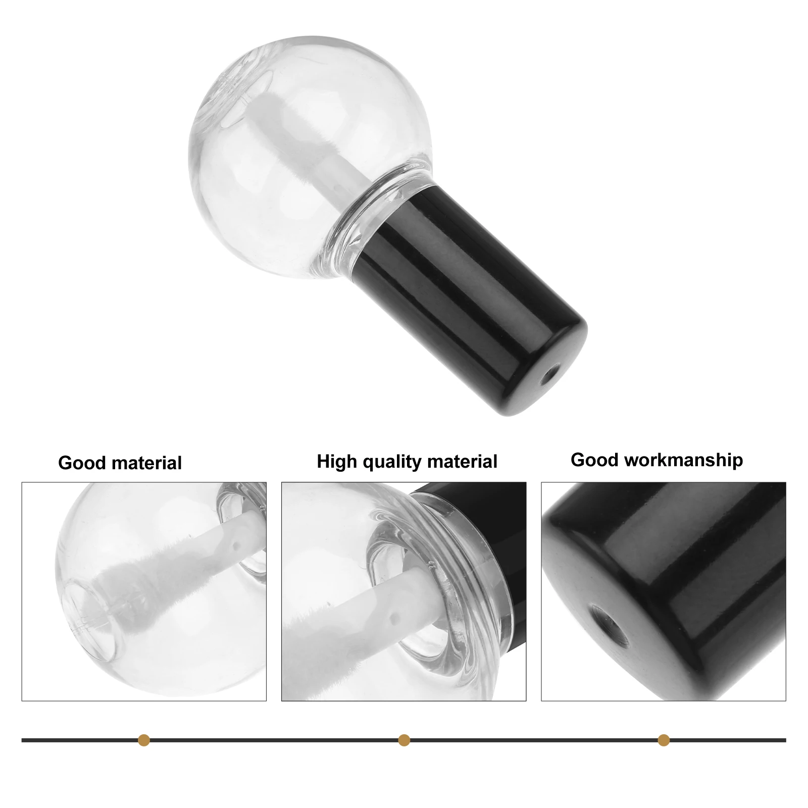 

10Pcs Lip Gloss Empty Tubes Clear Plastic DIY Refillable Bottles Travel Containers DIY Lip Gloss Bottle