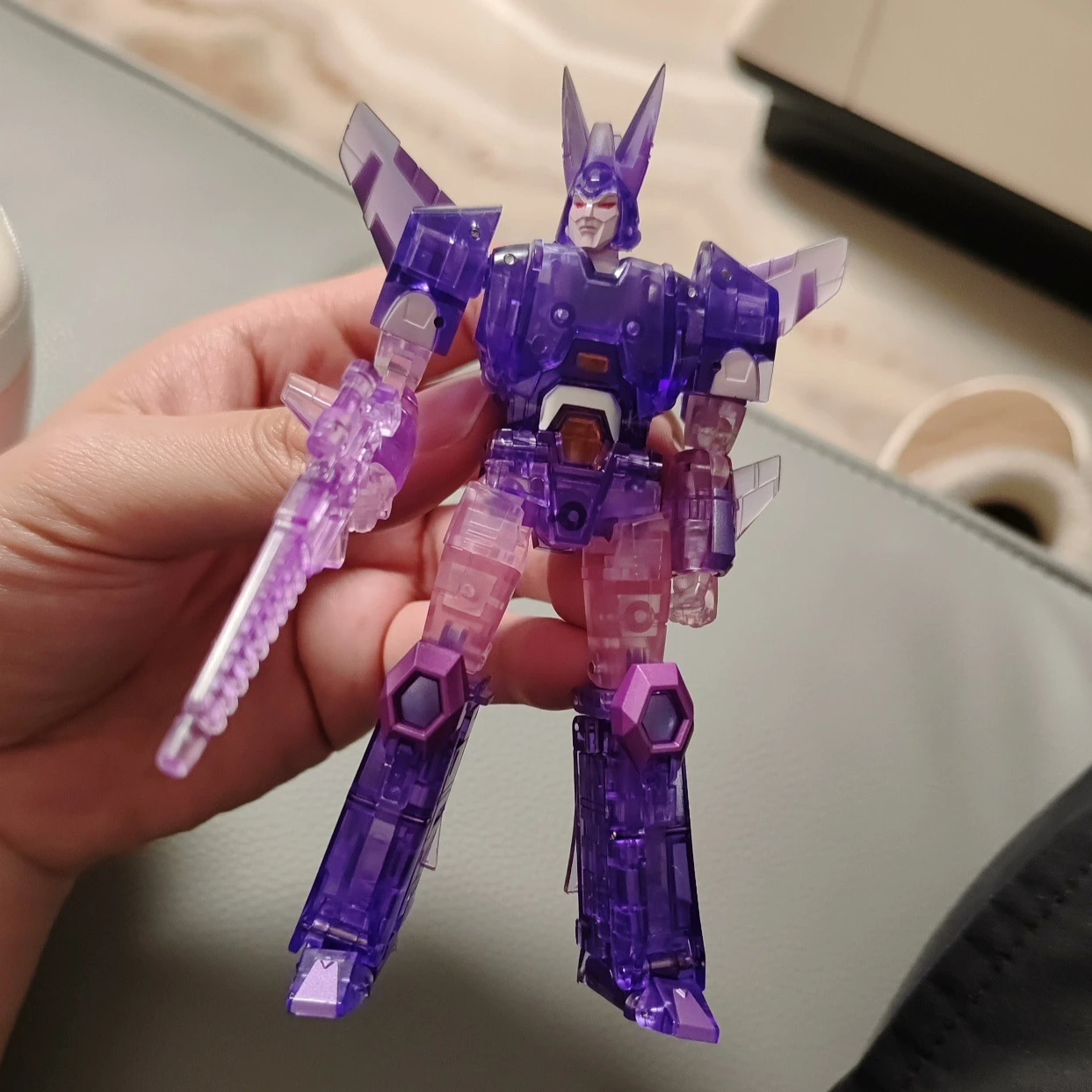 

Transformation Toys NA Newage H43T Crazy TYR Transparent Tiye Limited Edition Toy Action Figures Collection Boy Gift Hobbies