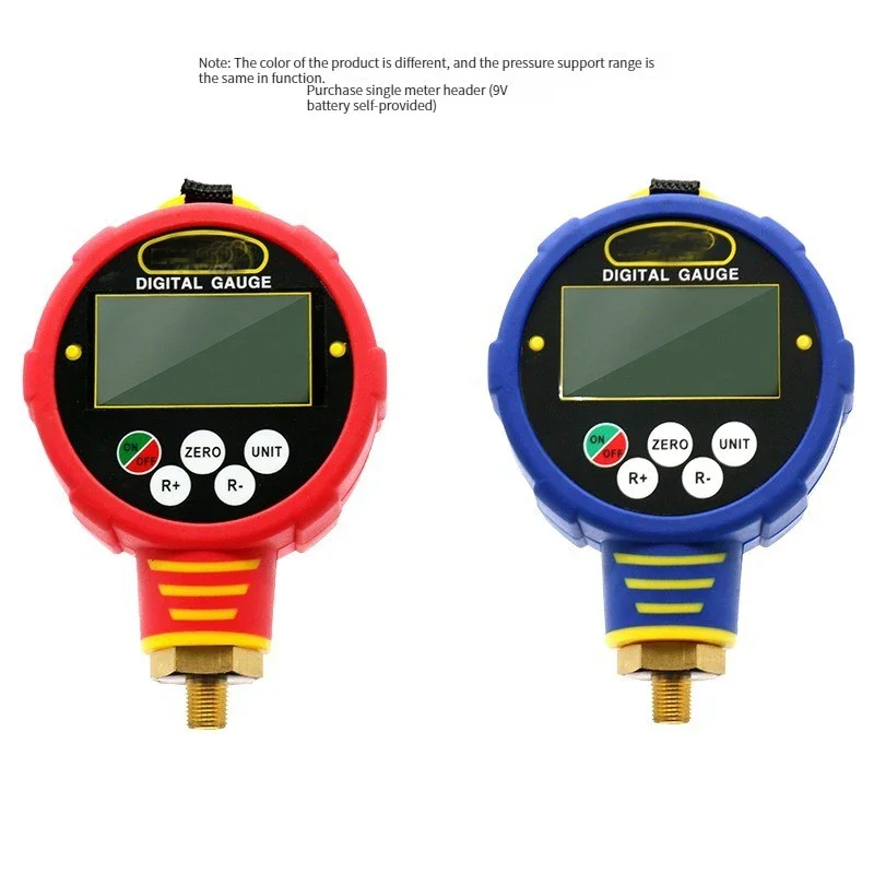 Fluorine dosing meter Digital liquid dispensing meter Digital liquid crystal air conditioner refrigerant pressure gauge